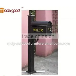 Indoor Decorative Modern Stainless Steel Tin Electronic Wall Mounted Mailbox Cover thumbnail-1
