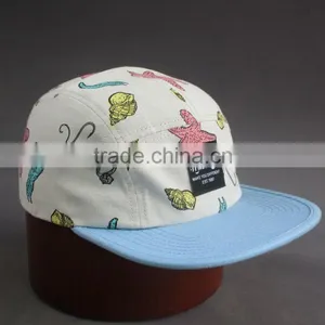 Wholesale Character Printing Snapback Cap thumbnail-5