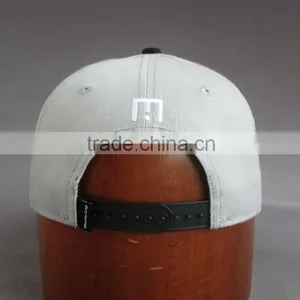 Custom 100% Cotton 6-panel Snapback Cap With Front Embroidery thumbnail-5