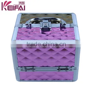 Women Fashion Portable Wholesale Professional ABS Empty Makeup Case With Drawers thumbnail-2