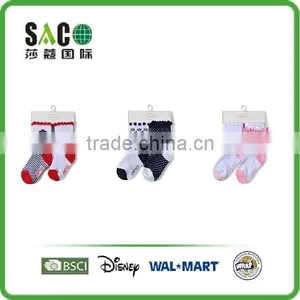 Cartoon Cute Bow and Flower Colorful Children Socks thumbnail-3