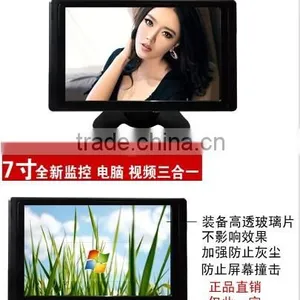 7" Inch VGA TFT LCD Touchscreen Touch Screen Monitor for Car PC av thumbnail-2