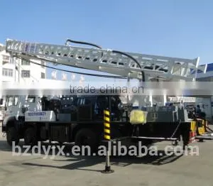 Full Hydraulic Truck Mounted Water Well Drilling Rig 600m thumbnail-2