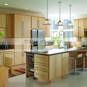The Most Popular Modern Design Modular Wood Kitchen Cabinet thumbnail-2