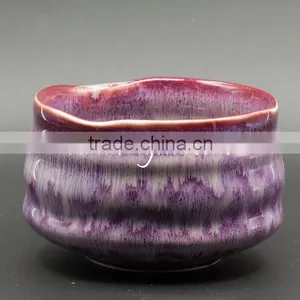 High Quality Handmade Green Glazing Ceramic Matcha Bowl thumbnail-4