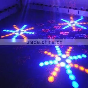 3 Claw Moonflower 18W RGBYW LED Light and 500mW RB Animation Twinkling Laser Light thumbnail-5