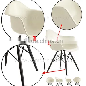 Outdoor Used Plastic Cafe Leisure Chair on Sale thumbnail-2
