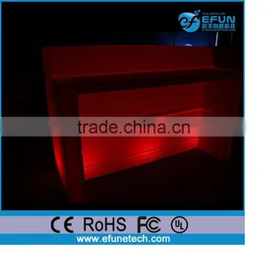 Modern Led Rgb Color Bar Counter,plastic Portable Led Pub Commercial Bar Counters thumbnail-1