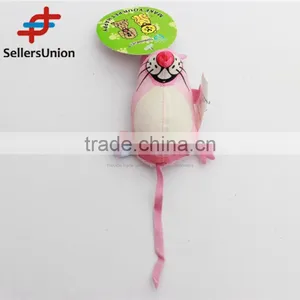 No.1 Yiwu Exporting Commission Agent Wanted Good Quality Pink Mouse Cat Toy thumbnail-1