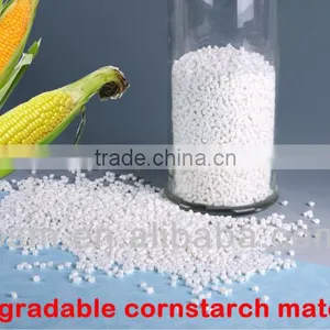 Fully Biodegradable Starch Plastic Granules thumbnail-1