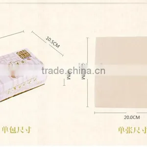 Tralin Food-grade Certification Virgin Wheat Straw Pulp Facial Tissue thumbnail-2