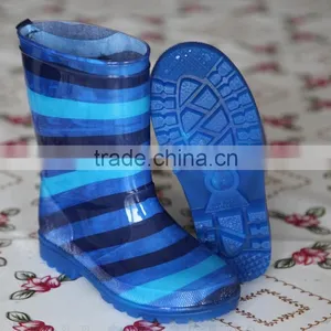 Kids PVC Jelly Transparent Rain Boots Made In China thumbnail-1