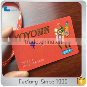 Gold Supplier Plastic Vip Member Card Good Service thumbnail-1