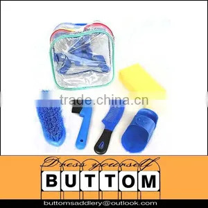 Grooming Set Horse Grooming Set Horse Grooming Tools Set Grooming Set in Bag,horse Grooming Tools Set Manufacturer thumbnail-1