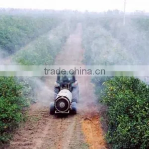 High Efficient Orchard Fruit Garden Vineyard Trailer Boom Tank Air Blast Sprayer 1500L With Italy Diaphragm Pump thumbnail-1