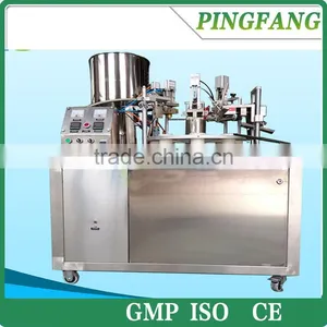 KP 250-A Semi-automatic Plastic Cosmetic Tube Filling Sealing Machine With Best Price thumbnail-1