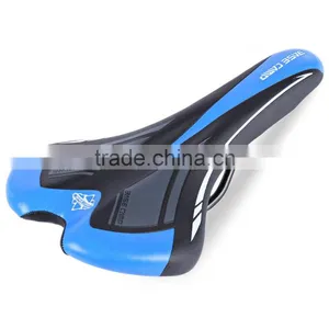 BaseCamp Cycling Bicycle MTB Comfortable Leather Ride Cushion Seat Mat Bicycle Saddle For Mountain Bike Road Bike thumbnail-2