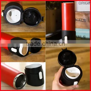 Hot Sell Stainless Steel Creative Inverted Make Tea Double Layers Vacuum Insulated Cup thumbnail-4