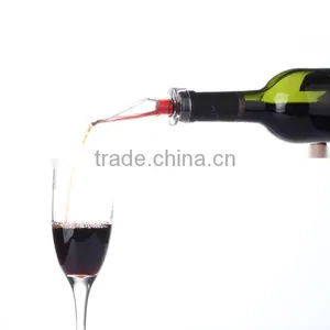 Wine Aerator Pourer, Premium Aerating Pourer Decanter Spout & Vacuum Stopper Gift Set thumbnail-4