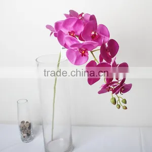 SJ10111099 Artificial China Silk Orchid Single Stem Flower thumbnail-6