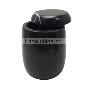 Classic Home Decoration Carrara Marble Jar for Storage thumbnail-2