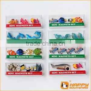 Custom Refrigerator Magnets Tropical Fish and Dolphin Shaped 3D Resin Magnets for Sale thumbnail-1