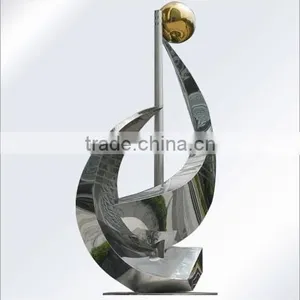 Stainless Steel Sculpture School Sculpture thumbnail-1