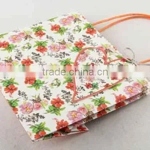 Colorful Shopping Paper Bag With Card /Printed Foldable Gift Bag thumbnail-3