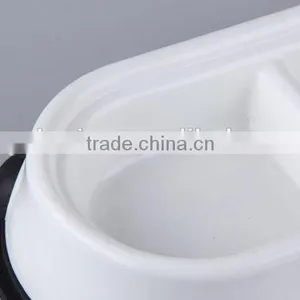 New Design Plastic Slip-resistant Oval Pet Bowl With Rubber Bottom/dog Bowl thumbnail-2