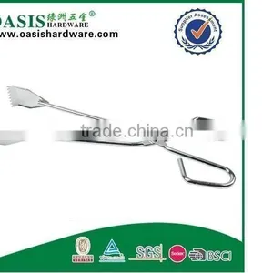 Good Quality Food Tong Iron With Chrome Plate Plastic Coating Handle thumbnail-2