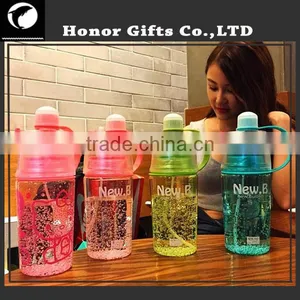 2016 New Design Multifunctional Water Spray Plastic Drinking Water Bottle thumbnail-5