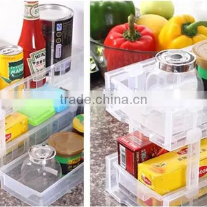 Best Quality Kitchen Tools Kitchen Storage Rack Dish Rack Plastic Kitchen Storage Rack With Plastic Drawer thumbnail-3
