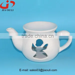 Modern Family Life Fragrance Ceramic Teapot Shape Oil Burner, Aroma Diffuser thumbnail-1