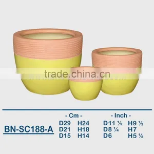 Vietnamese Ceramic Glazed Indoor Pot/ Indoor Planter BN-SC188-A thumbnail-1
