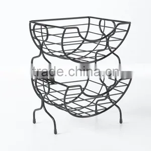 2017 China Supplier Caizhu Wholesale Basket Metal Fruit thumbnail-2