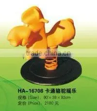 (HA-16708) WHOLESALE EXCELLENT QUALITY OUTDOOR SPRING RIDE / HOT SALE CHILDREN PLAYGROUND HORSE RIDER thumbnail-1