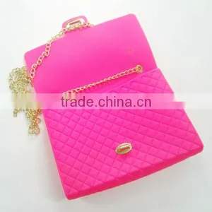 2017 New Eco-friendly Silicone Personalized Cosmetic Shopping Bag thumbnail-1