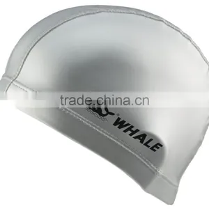 PU Material Waterproof Swimming Cap With 2 Layers Coated Swim Cap(CAP-1301) thumbnail-1
