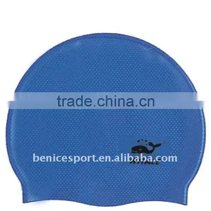Cool Swim Caps Designs,fun Swim Goggle,animal Print Silicone Swimming Cap thumbnail-1