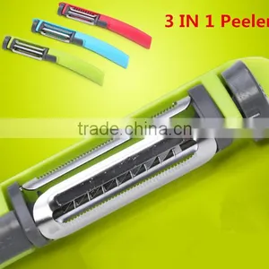 Hand Adjustable 3 In 1 Multifunction Fruit & Vegetable Peeler thumbnail-1