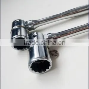 Heavy Duty Poka Handle Scaffolding Spanner 21mm thumbnail-5
