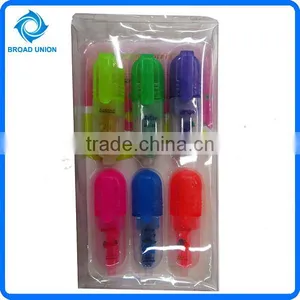 Mini Multi Color Pen With Highlighter thumbnail-1