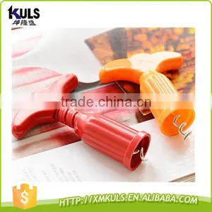 Red Wine Opener Plastic Bottle Opener thumbnail-1