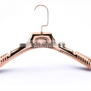 Wide Shoulder Non Silp Plastic Rose Gold Coat Hanger For Clothes thumbnail-3