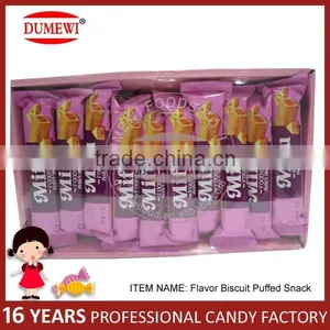 Cheese Flavor Biscuit Puffed Stick/ Sandwich Biscuits Stick thumbnail-3