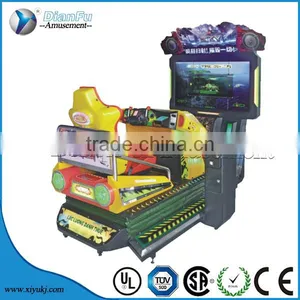 2016 Dianfu Amusement Operated 4D Pam Truck Driving Simulator Cheap 4D Pam Game Machine for Sale thumbnail-2
