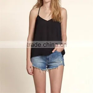 Spaghetti Strap Cutting for Ladies Tops thumbnail-1