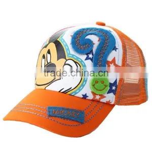 Hot Sale New Fashion Style Kids Trucker Hats Custom Print Baseball Mesh Cap thumbnail-3