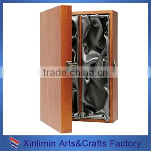 Customized Wooden Box for 6 Bottle Wood Wine Box thumbnail-5