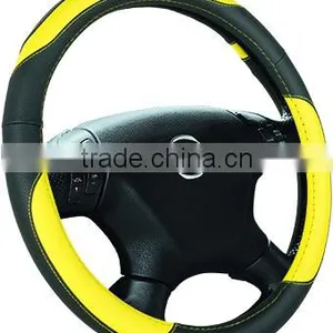 Popular Comfortable PU Car Steering Wheel Cover With Different Color thumbnail-4
